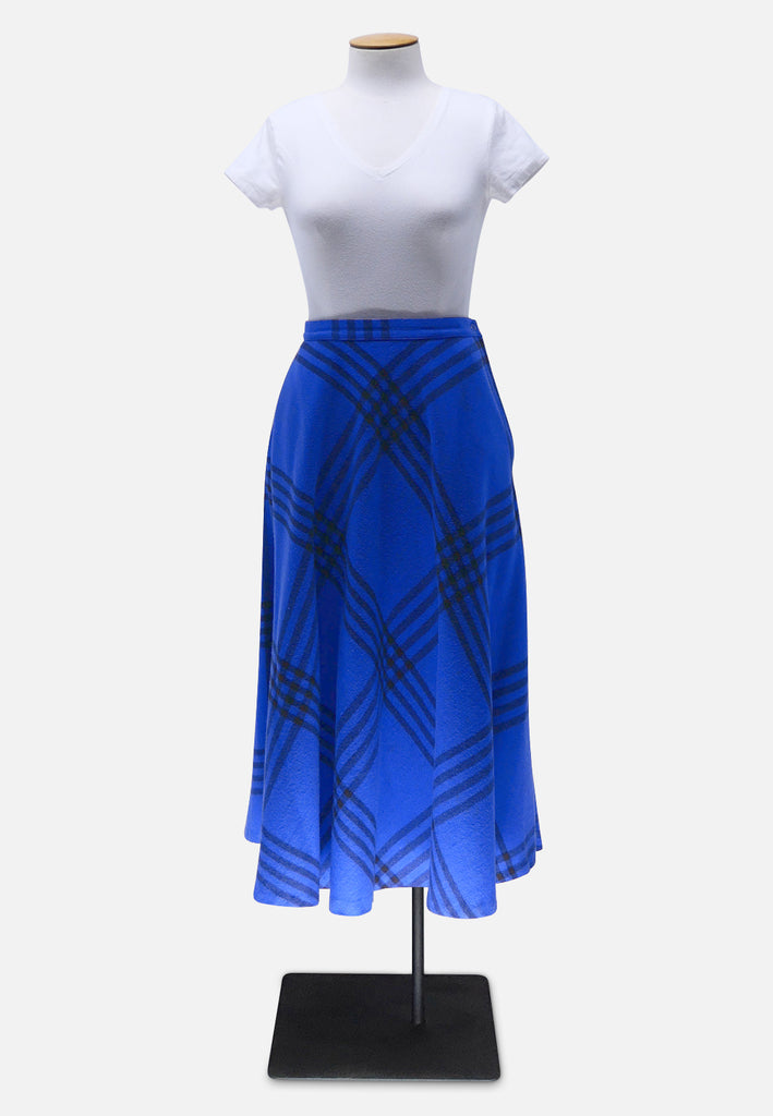 Vintage Clothing - Electric Wool Skirt 'VIP' ND - Painted Bird Vintage Boutique & The Aviary - Blouse