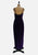Vintage Clothing - Darkest Velvet Dress - DESIGNER - Painted Bird Vintage Boutique & The Aviary - Dresses