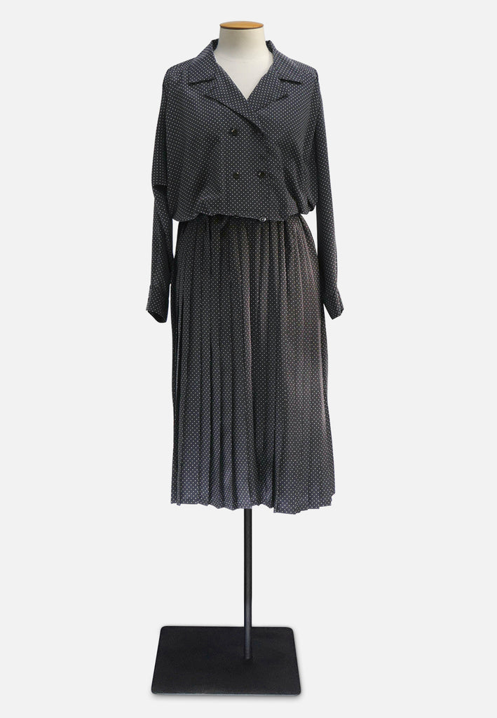 Vintage Clothing - Thorny Dot Dress - DESIGNER - Painted Bird Vintage Boutique & The Aviary - Dresses