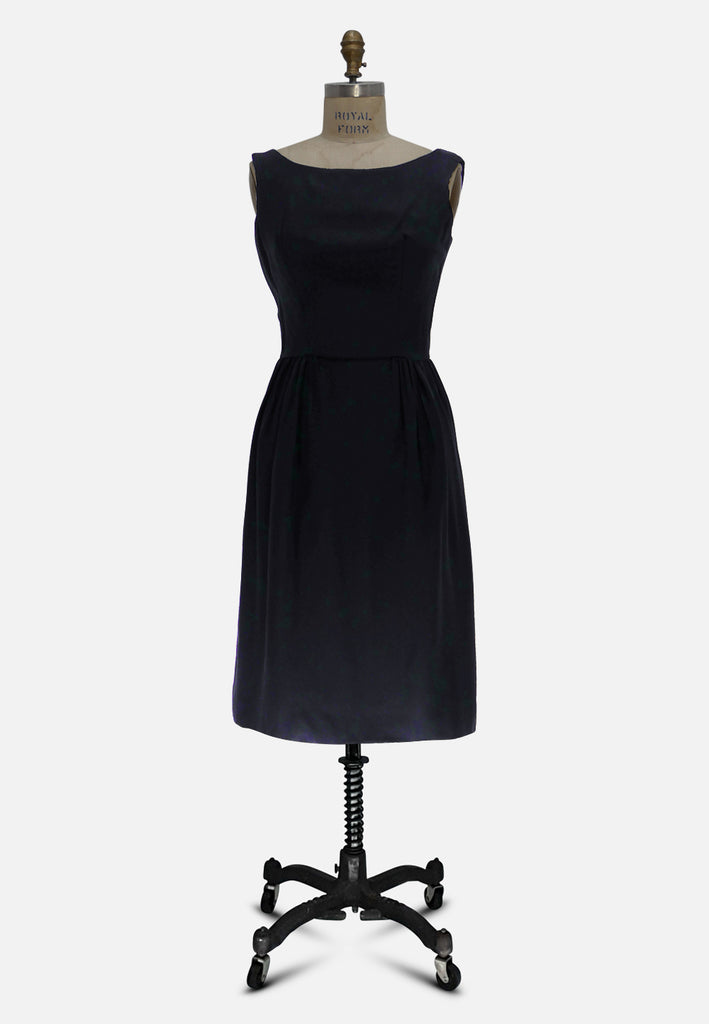 Vintage Clothing - Perfection LBD - Painted Bird Vintage Boutique & The Aviary - Dresses
