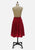 Vintage Clothing - Ruby Cotton Skirt - Painted Bird Vintage Boutique & The Aviary - Skirt
