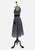 Vintage Clothing - Darkest Navy Dress - Painted Bird Vintage Boutique & The Aviary - Dresses