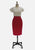 Red Pencil Skirt 'VIP'