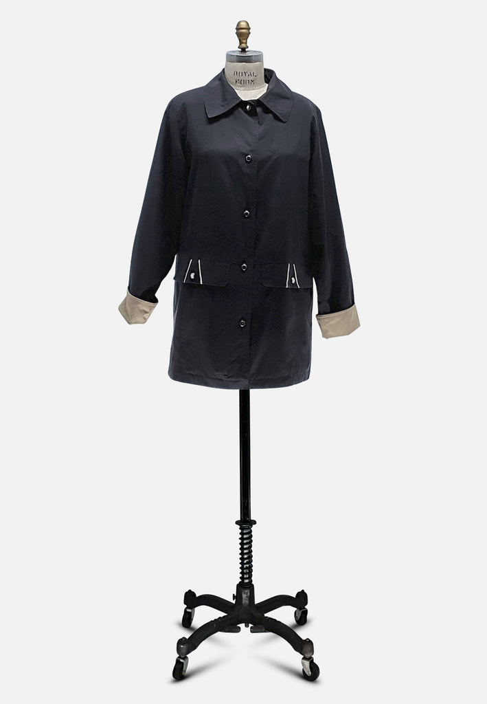 Vintage Clothing - Purest Raincoat - Painted Bird Vintage Boutique & The Aviary - Coats & Jackets