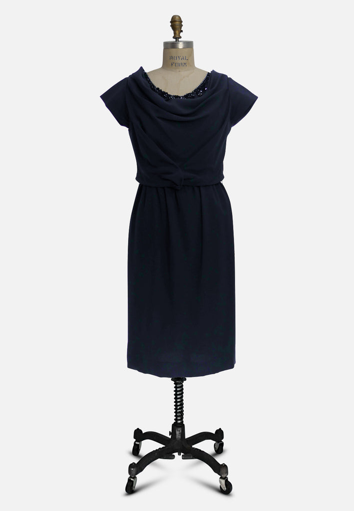 Vintage Clothing - Miss Hartnell Dress - DESIGNER - Painted Bird Vintage Boutique & The Aviary - Dress
