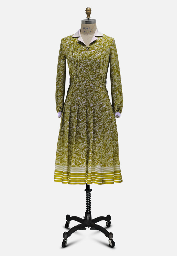 Vintage Clothing - Proper House Dress - Painted Bird Vintage Boutique & The Aviary - Dresses