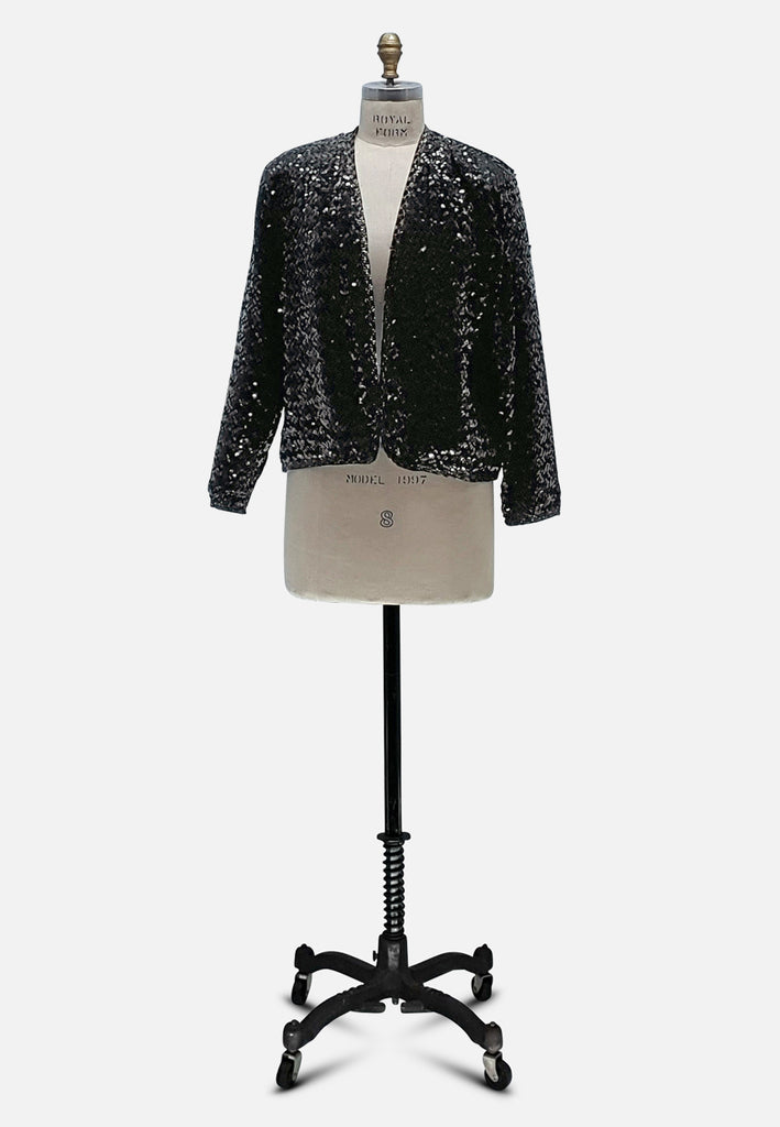 Vintage Clothing - Chique Sequin Stunner Jacket - Painted Bird Vintage Boutique & The Aviary - Coats & Jackets