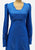 Vintage Clothing - Blue Impact Maxi Dress - Painted Bird Vintage Boutique & The Aviary - Dresses