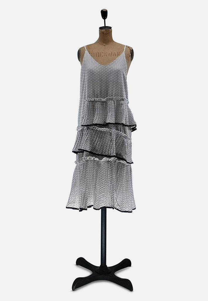 Vintage Clothing - Floating In Frills Dress - Painted Bird Vintage Boutique & The Aviary - Dresses