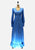 Vintage Clothing - Blue Impact Maxi Dress 'VIP' ND - Painted Bird Vintage Boutique & The Aviary - Dresses