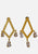 Vintage Clothing - Angle Pearl Earrings - Painted Bird Vintage Boutique & The Aviary - Earrings