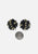 Vintage Clothing - Black Burst Earrings - Painted Bird Vintage Boutique & The Aviary - Earrings