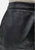 Vintage Clothing - Black Leather Skirt - Painted Bird Vintage Boutique & The Aviary - Skirt