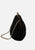 Vintage Clothing - Black Beaded Round Handbag - Painted Bird Vintage Boutique & The Aviary - Handbag