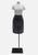 Vintage Clothing - Black Leather Skirt - Painted Bird Vintage Boutique & The Aviary - Skirt