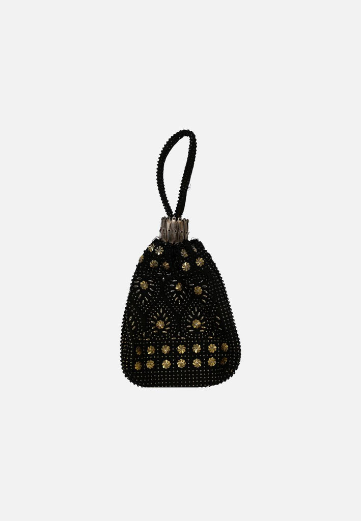 Vintage Clothing - Beggars Black Bag - STYLIST COLLECTION - Painted Bird Vintage Boutique & The Aviary - Handbag