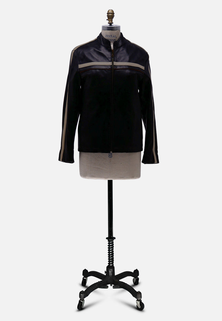 Vintage Clothing - Bikers Back Jacket 'VIP' - Painted Bird Vintage Boutique & The Aviary - Coats & Jackets