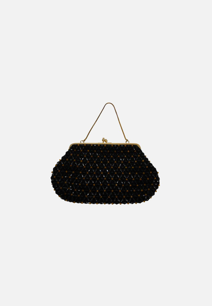 Vintage Clothing - Swingin' Beads N Gold Bag - Painted Bird Vintage Boutique & The Aviary - Handbag