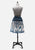 Vintage Clothing - Migratory Blue Skirt 'VIP' ND - Painted Bird Vintage Boutique & The Aviary - Skirt