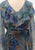 Vintage Clothing - Blueberry Roses Floral Dress - Painted Bird Vintage Boutique & The Aviary - Dresses