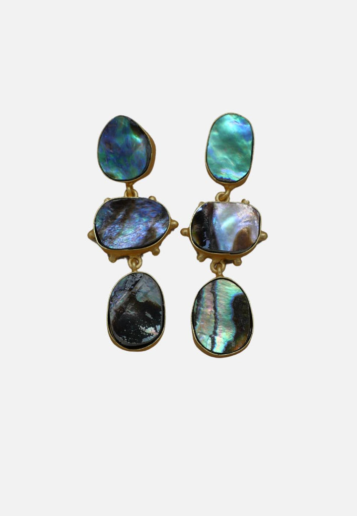 Vintage Clothing - Turkish Design - Earrings  'VIP' - Painted Bird Vintage Boutique & The Aviary - Earrings