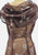 Vintage Clothing - Chocolate Gilt Dress - Painted Bird Vintage Boutique & The Aviary - Dresses