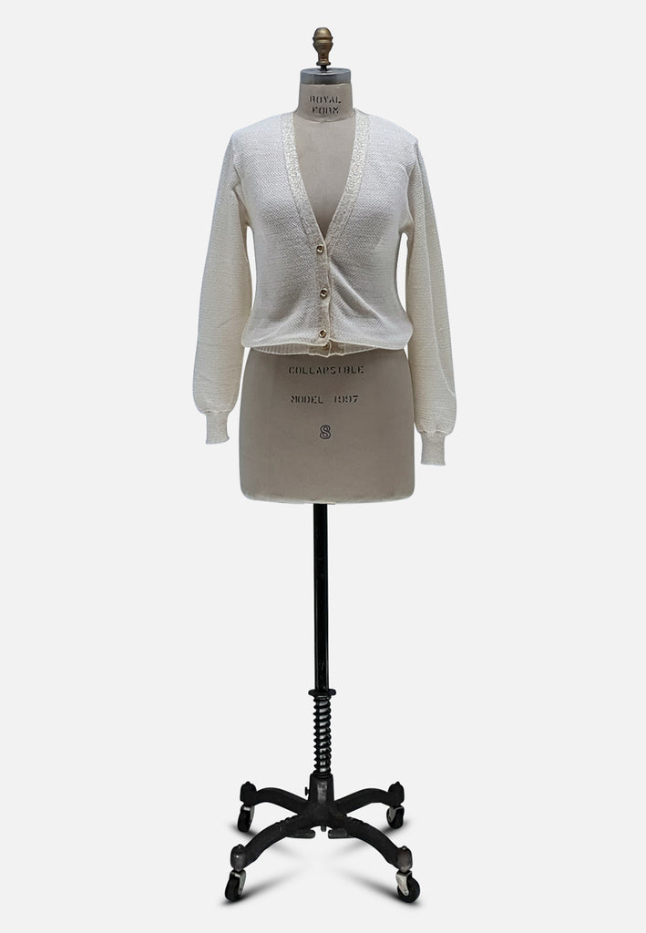 Vintage Clothing - Golden Goose Cardi - Painted Bird Vintage Boutique & The Aviary - Knit