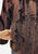 Vintage Clothing - Gold Brown Faux Fur Chinoiseires - Painted Bird Vintage Boutique & The Aviary - Jacket