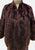 Vintage Clothing - Gold Brown Faux Fur Chinoiseires - Painted Bird Vintage Boutique & The Aviary - Jacket