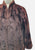 Vintage Clothing - Gold Brown Faux Fur Chinoiseires - Painted Bird Vintage Boutique & The Aviary - Jacket