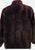 Vintage Clothing - Gold Brown Faux Fur Chinoiseires - Painted Bird Vintage Boutique & The Aviary - Jacket
