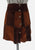 Vintage Clothing - Mocha Suede Mini - Painted Bird Vintage Boutique & The Aviary - Skirt