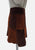 Vintage Clothing - Mocha Suede Mini - Painted Bird Vintage Boutique & The Aviary - Skirt