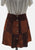 Vintage Clothing - Mocha Suede Mini - Painted Bird Vintage Boutique & The Aviary - Skirt