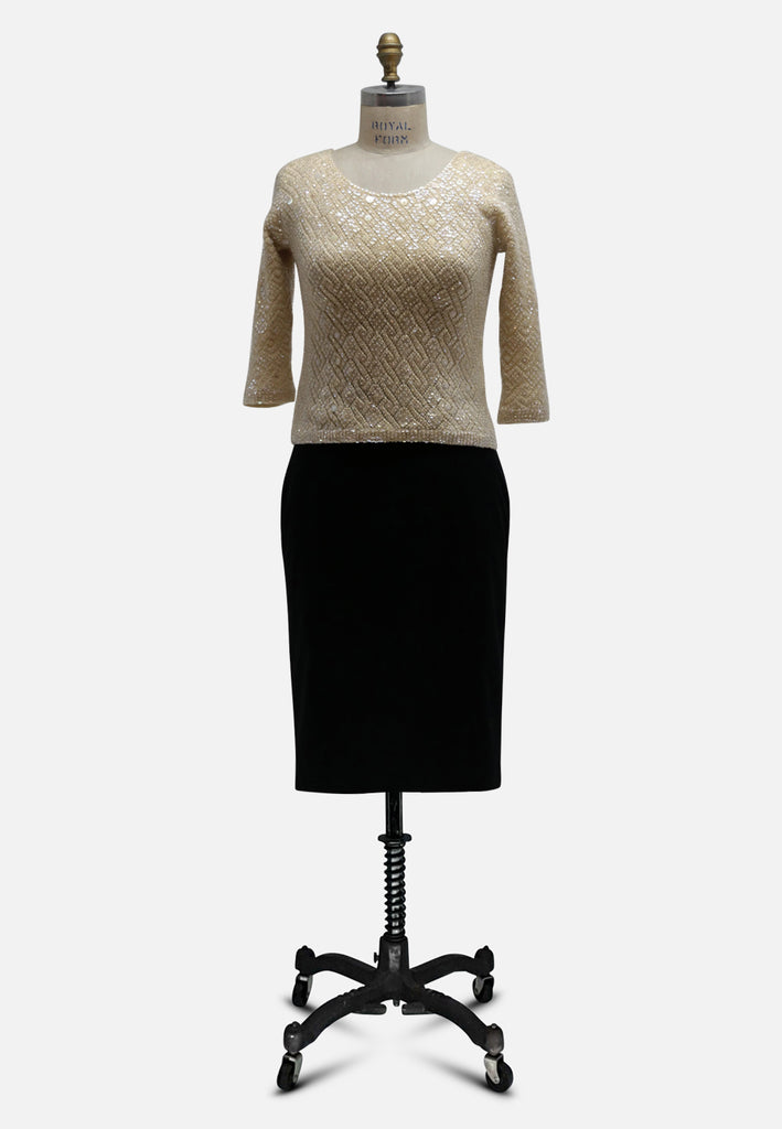 Vintage Clothing - Superb Vintage Knit - Painted Bird Vintage Boutique & The Aviary - Knit