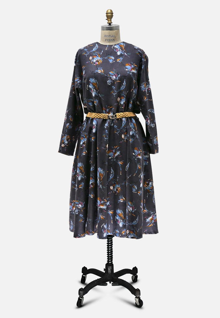Vintage Clothing - BLUE 4 - Painted Bird Vintage Boutique & The Aviary - Dresses