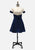 Vintage Clothing - BLUE 1 Dress - Painted Bird Vintage Boutique & The Aviary - Dresses