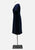 Vintage Clothing - Cute Navy V Dress 'VIP' ND - Painted Bird Vintage Boutique & The Aviary - Dresses