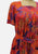 Vintage Clothing - Bold Bright Lady Dress 'VIP' NOT DONE - Painted Bird Vintage Boutique & The Aviary - Dresses