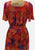 Vintage Clothing - Bold Bright Lady Dress 'VIP' NOT DONE - Painted Bird Vintage Boutique & The Aviary - Dresses