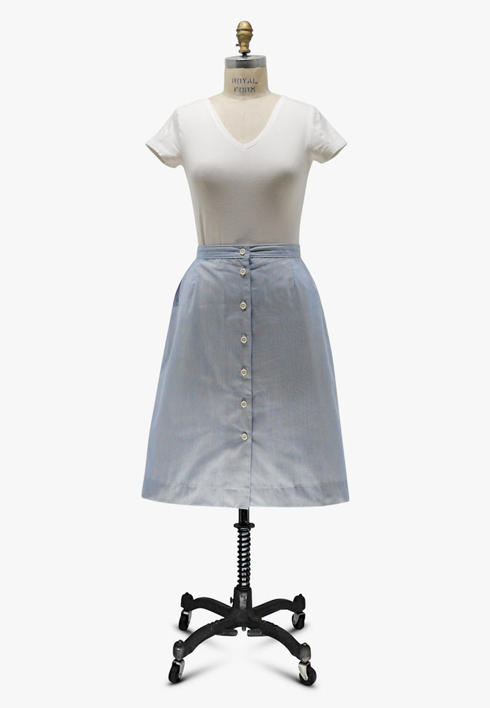 Vintage Clothing - Striper Skirt ND - Painted Bird Vintage Boutique & The Aviary - Skirts