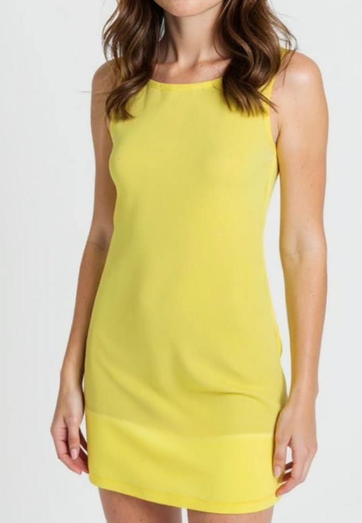 Vintage Clothing - Lemon Dress 'VIP' - Painted Bird Vintage Boutique & The Aviary - Dresses