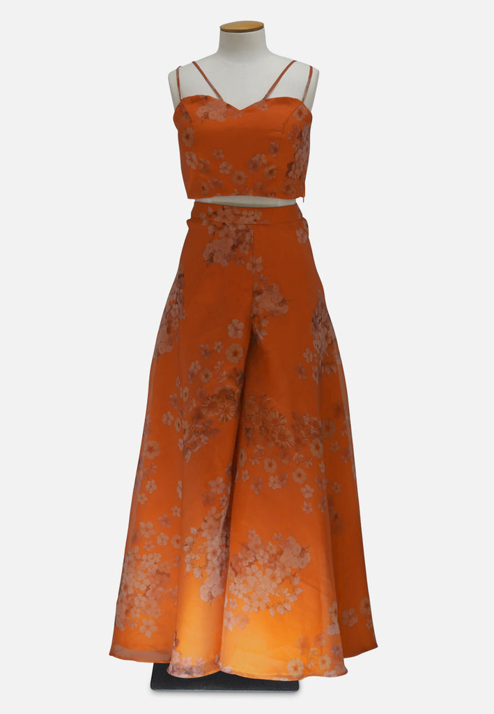 Vintage Clothing - Love L'Orange Ensemble - Painted Bird Vintage Boutique & The Aviary - Ensemble