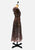 Vintage Clothing - Chocolate Gilt Dress - Painted Bird Vintage Boutique & The Aviary - Dresses