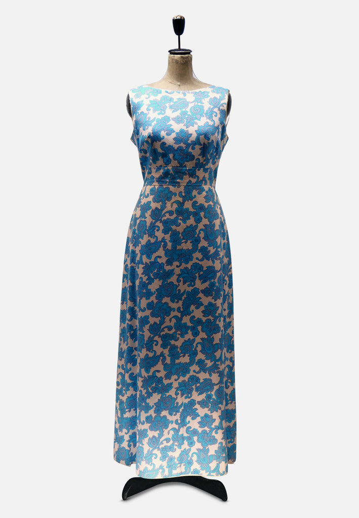 Vintage Clothing - Legacy In Teal Maxi - STYLIST PRIVATE COLLECTION 'VIP' - Painted Bird Vintage Boutique & The Aviary - Dresses