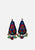 Vintage Clothing - A Bit O Boho Earrings 'VIP' - Painted Bird Vintage Boutique & The Aviary - Earrings