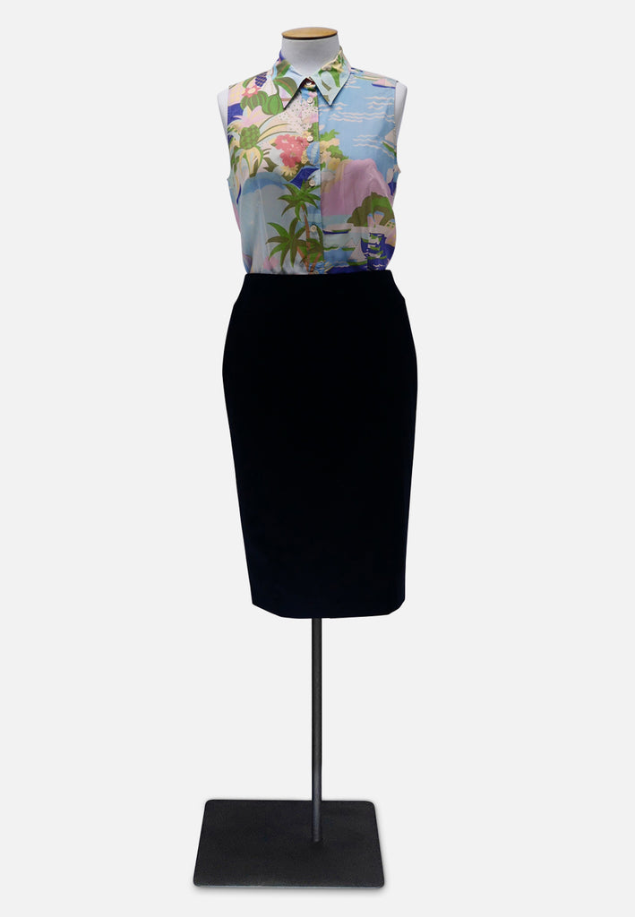 Vintage Clothing - Tropical Cutie Blouse - Designer 'VIP' - Painted Bird Vintage Boutique & The Aviary - Blouse