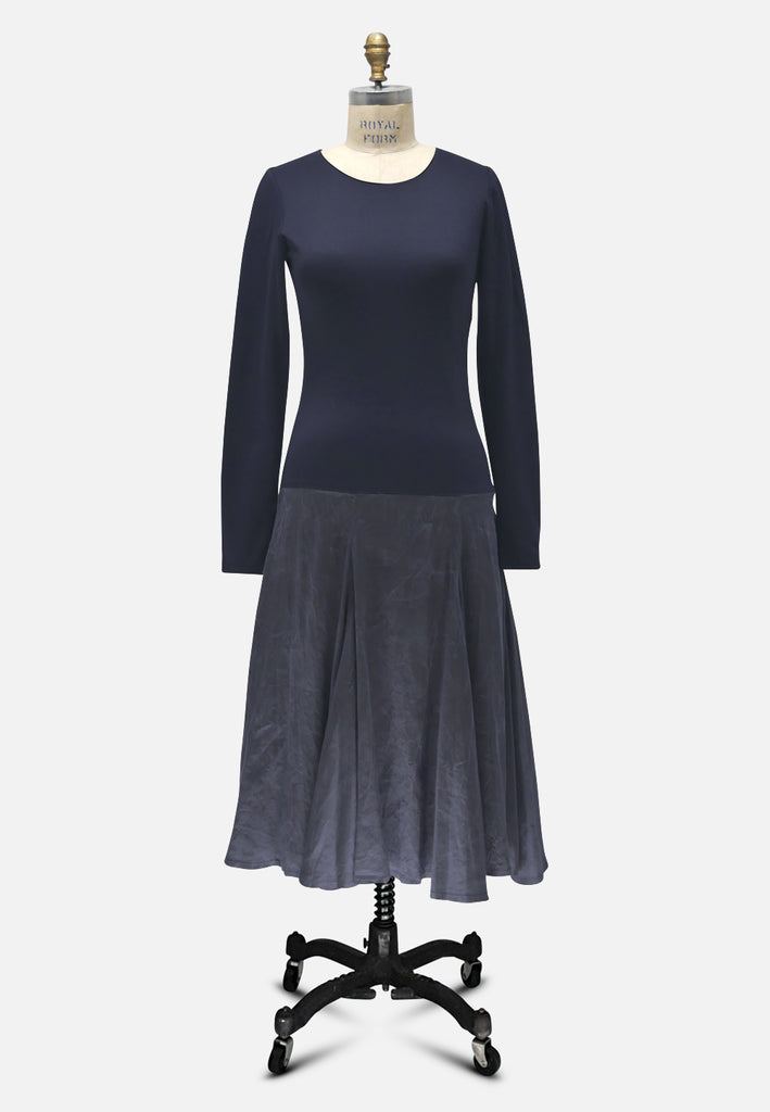 Vintage Clothing - Long Black Designer - STYLISTS COLLECTION - Painted Bird Vintage Boutique & The Aviary - Dresses