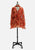Vintage Clothing - Pretty Fires Blouse - DESIGNER - Painted Bird Vintage Boutique & The Aviary - Blouse