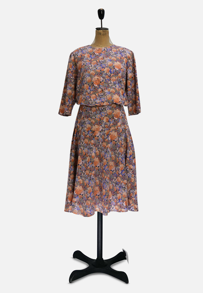 Vintage Clothing - Yes Yessica Dress - Painted Bird Vintage Boutique & The Aviary - Dresses